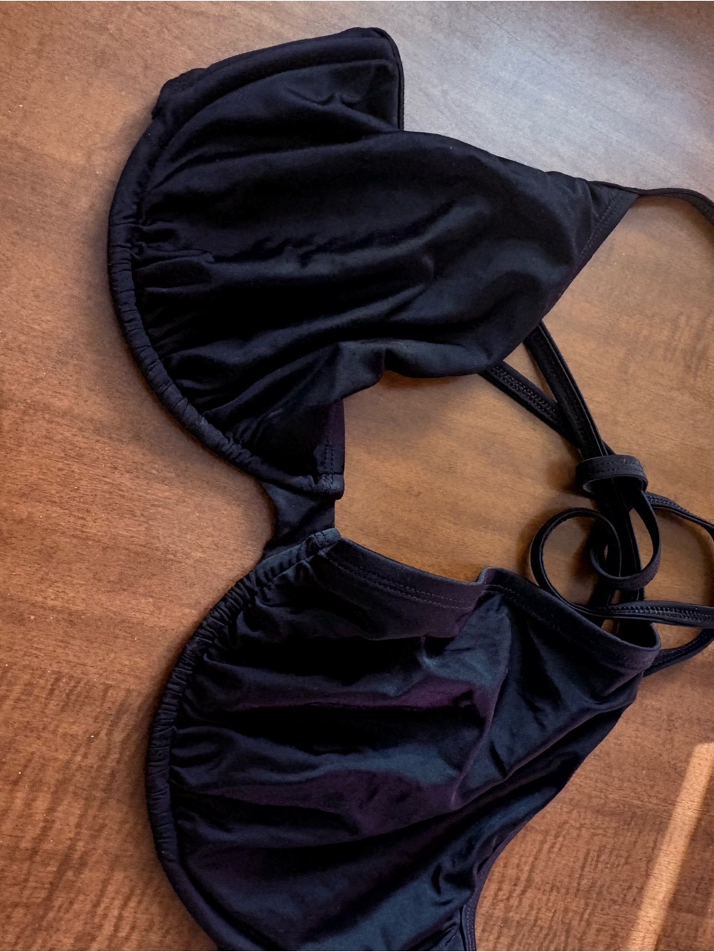 Body Glove Black Bikini Top - Padded Underwire Style